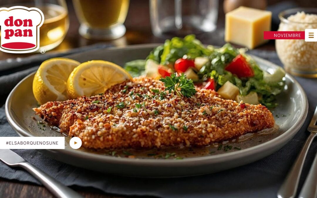 Blog noviembre - Milanesa gourmet con costra de pan molido y parmesano